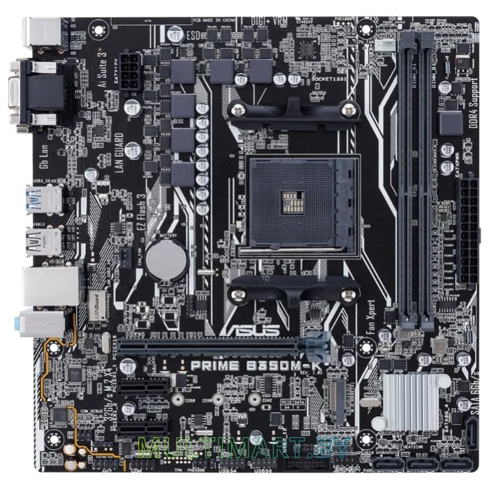 Материнская плата ASUS PRIME B350M-K